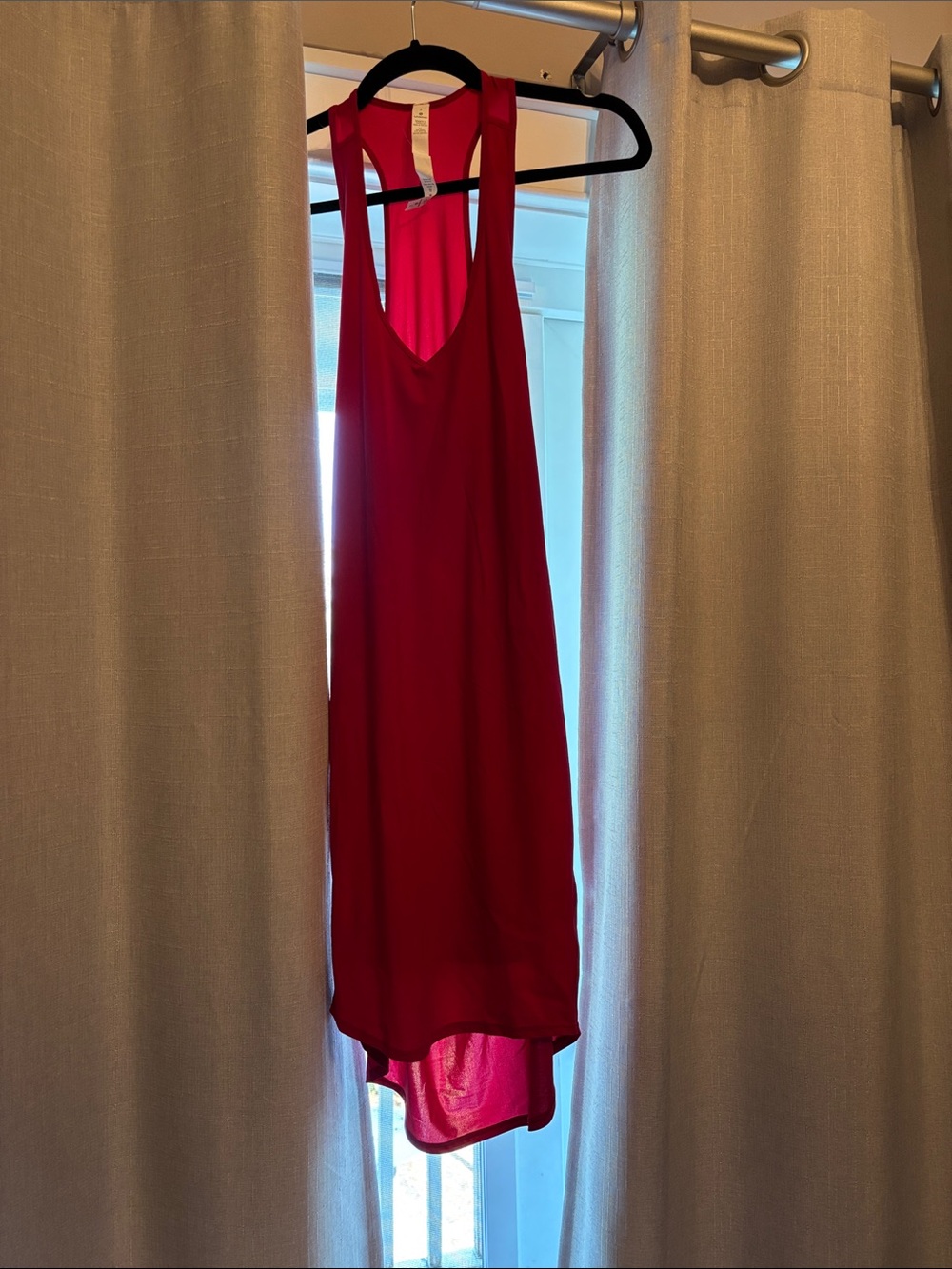 NWT Lululemon Rejuvenate Red Racerback Dress